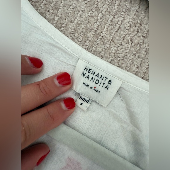 HEMANT & NANDITA Rohi Short Dress - Picture 2 of 3